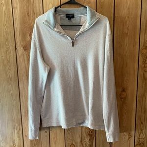 Banana Republic men’s 1/4 zip pullover sweater